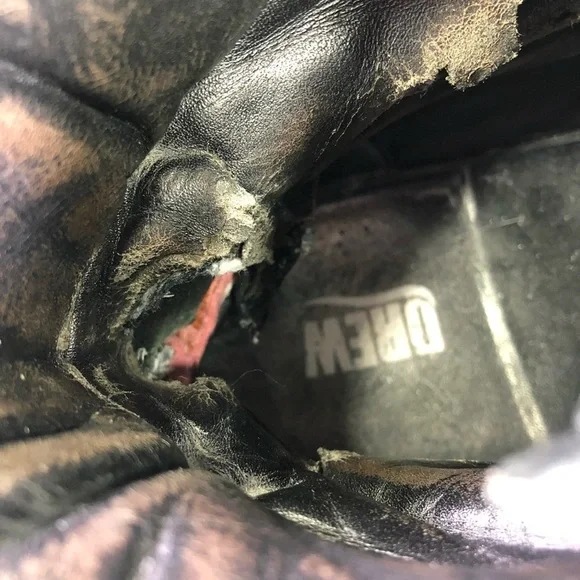 Drew Black Leather Lace Up Boots - Picture 9 of 11